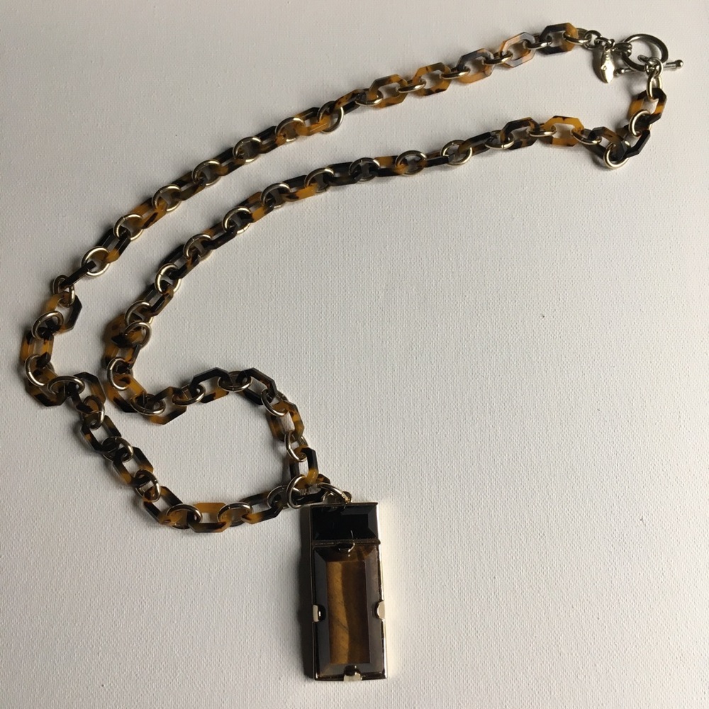 Ann Taylor Tiger’s Eye Necklace